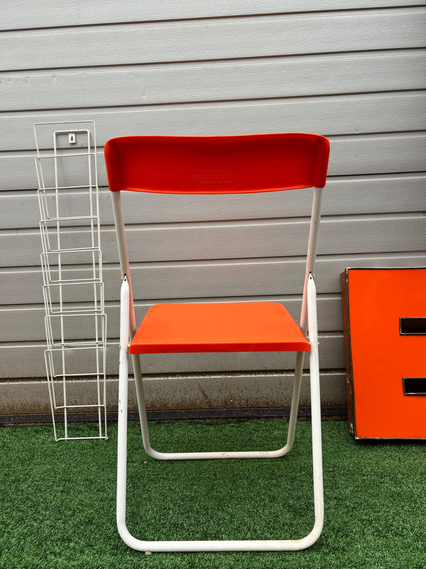 Chaise pliable N1 série "Pop", Höganäsmöbler SWEDEN