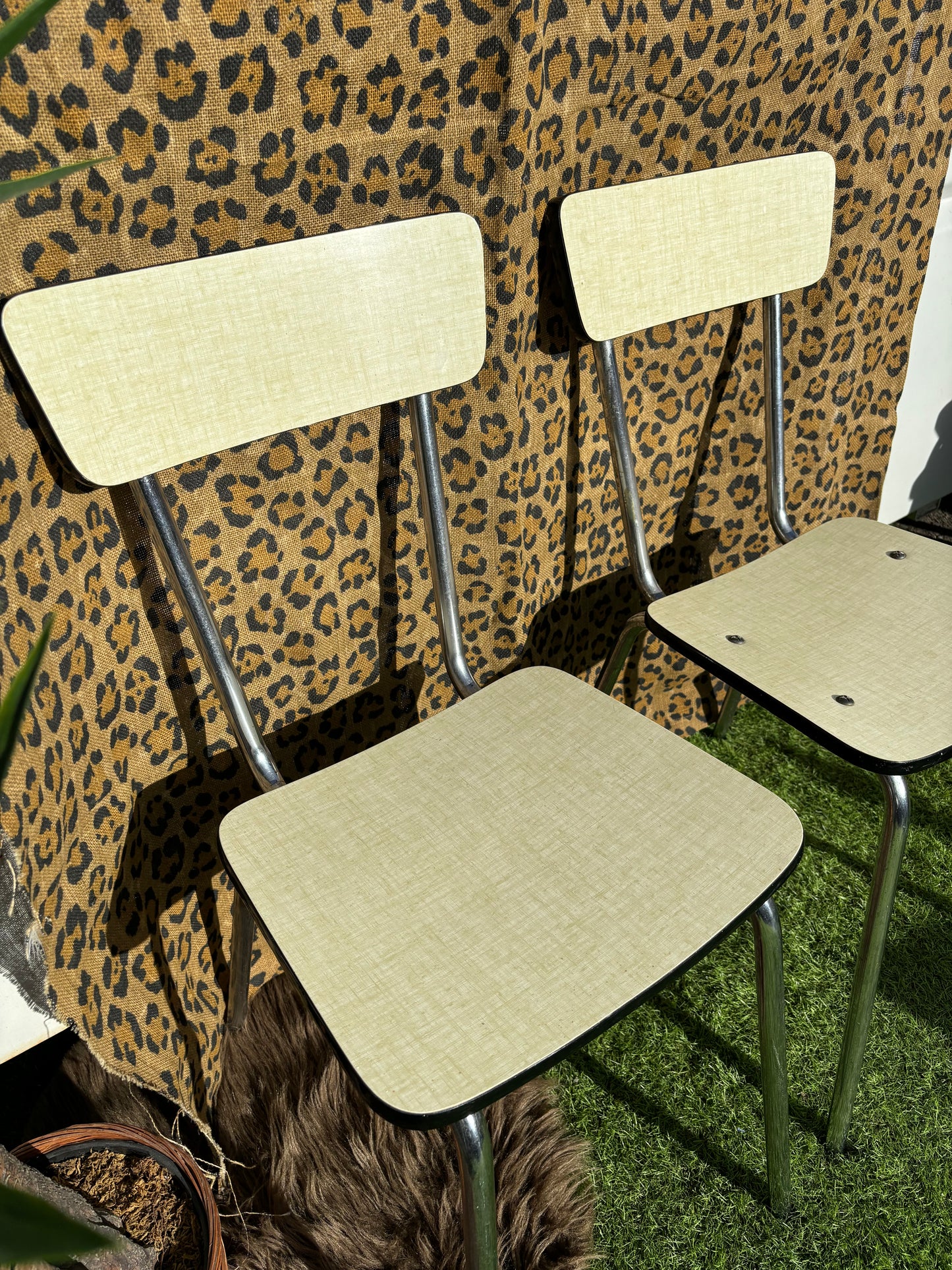 Chaise formica pastel