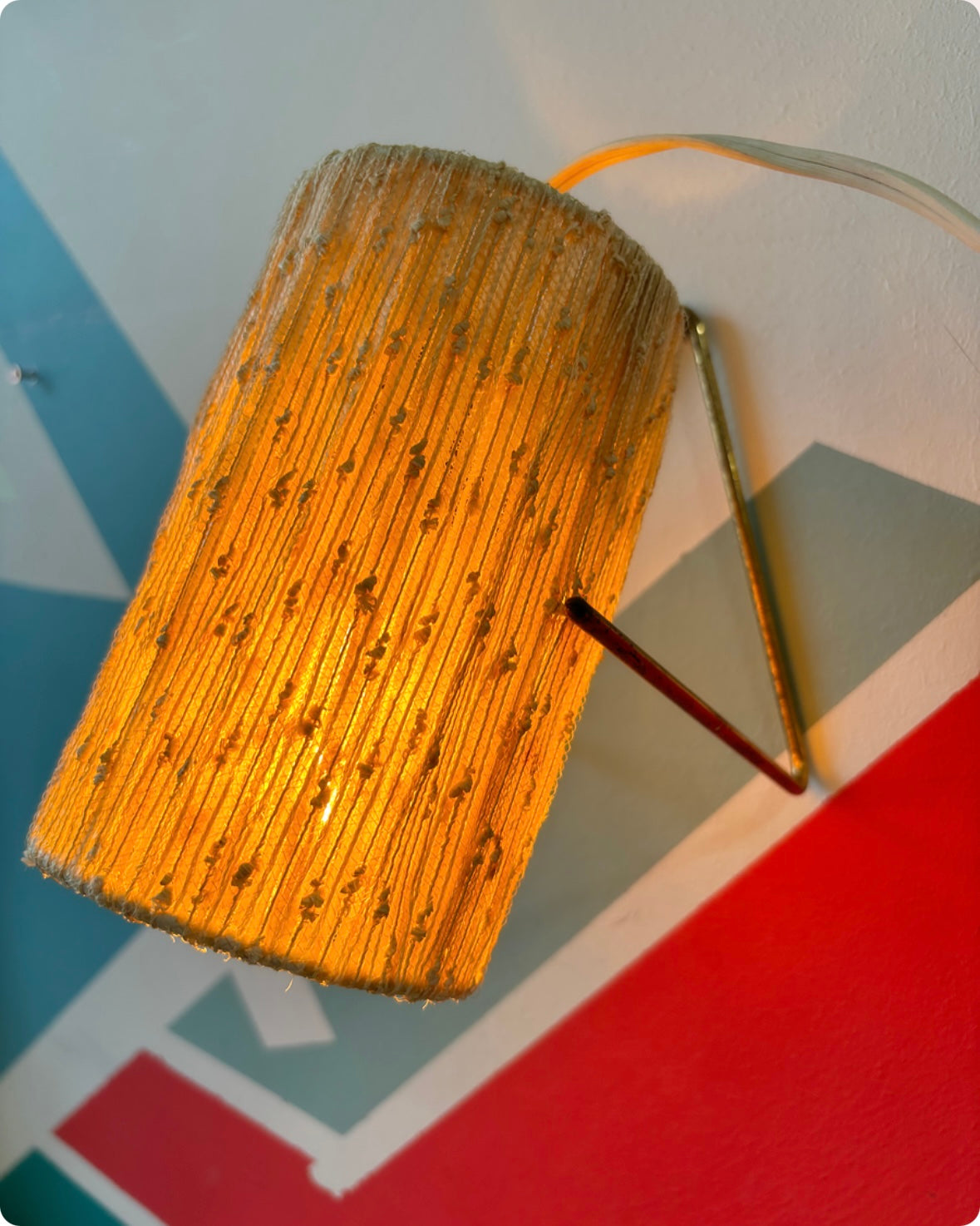 Lampe chevet Cocotte 50’S