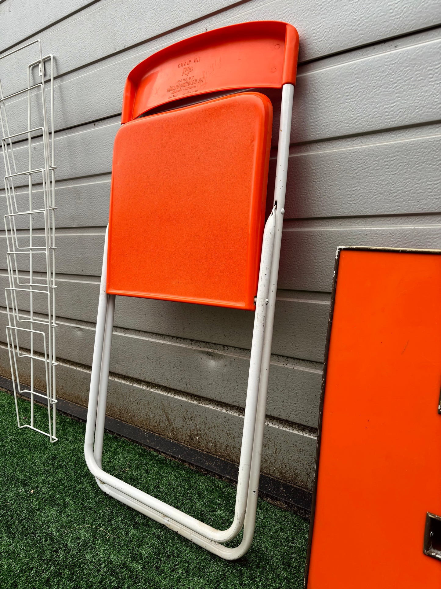 Chaise pliable N1 série "Pop", Höganäsmöbler SWEDEN