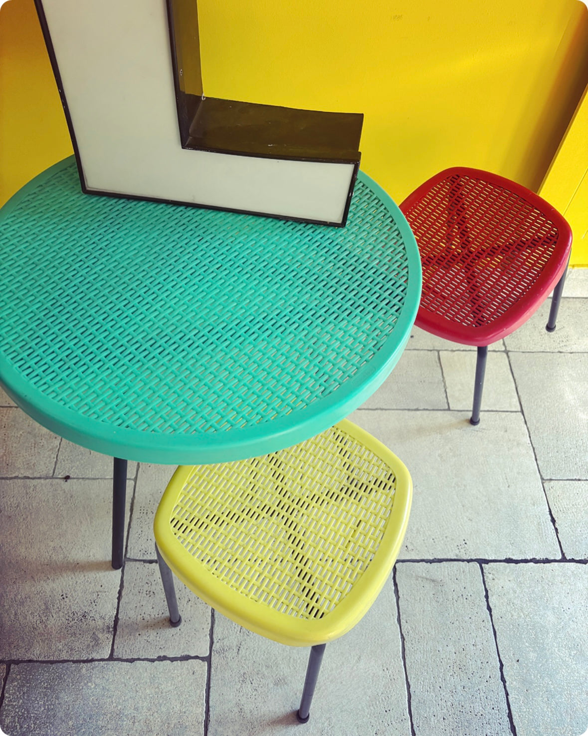 Ensemble rétro color 60’S
