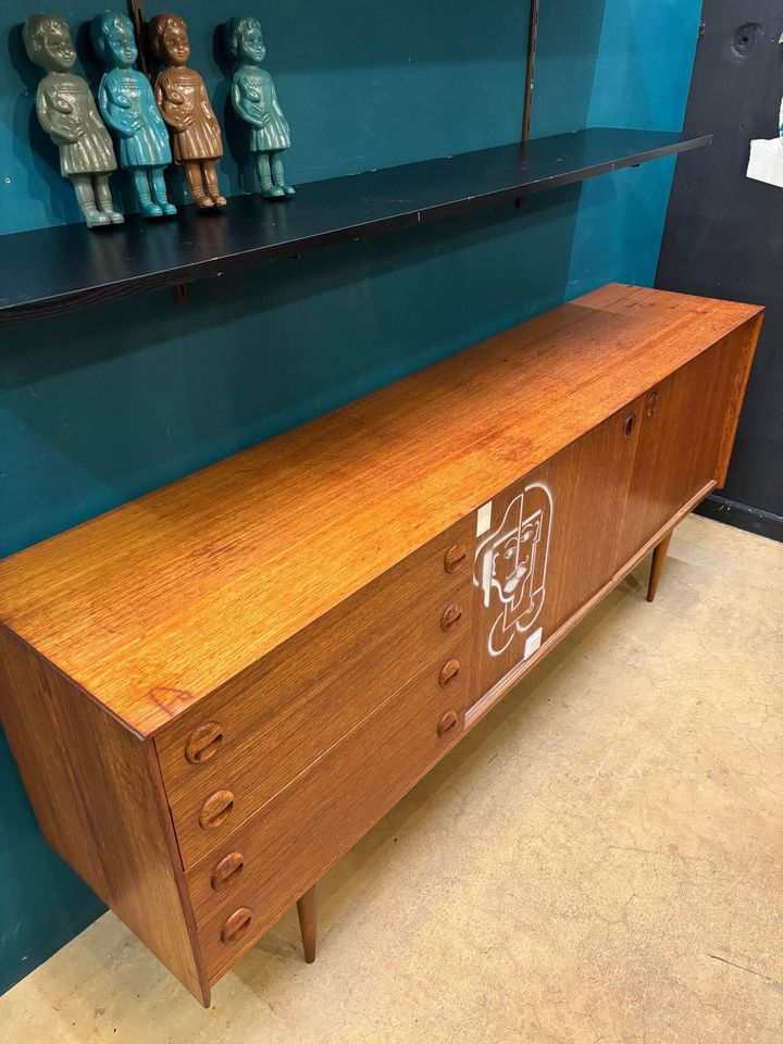 Sideboard vintage teck 1960