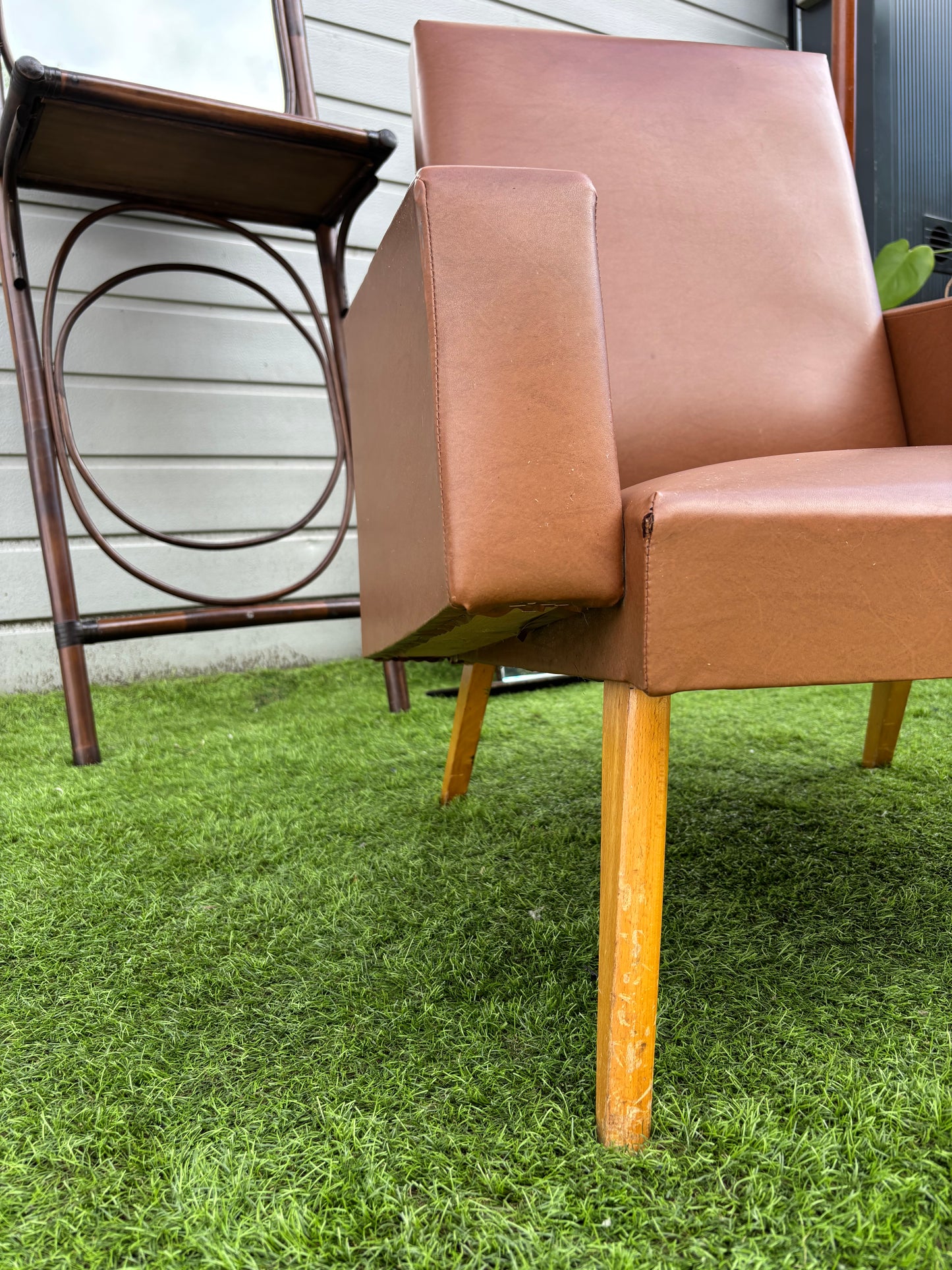 Fauteuil club vintage Camel
Années 50