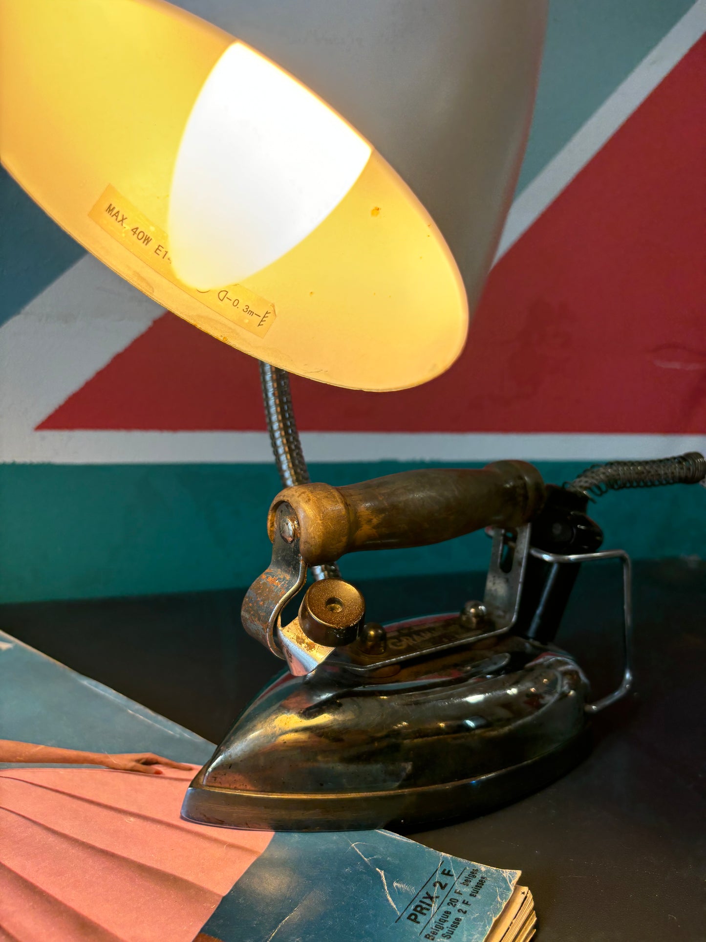 Lampe à repasser