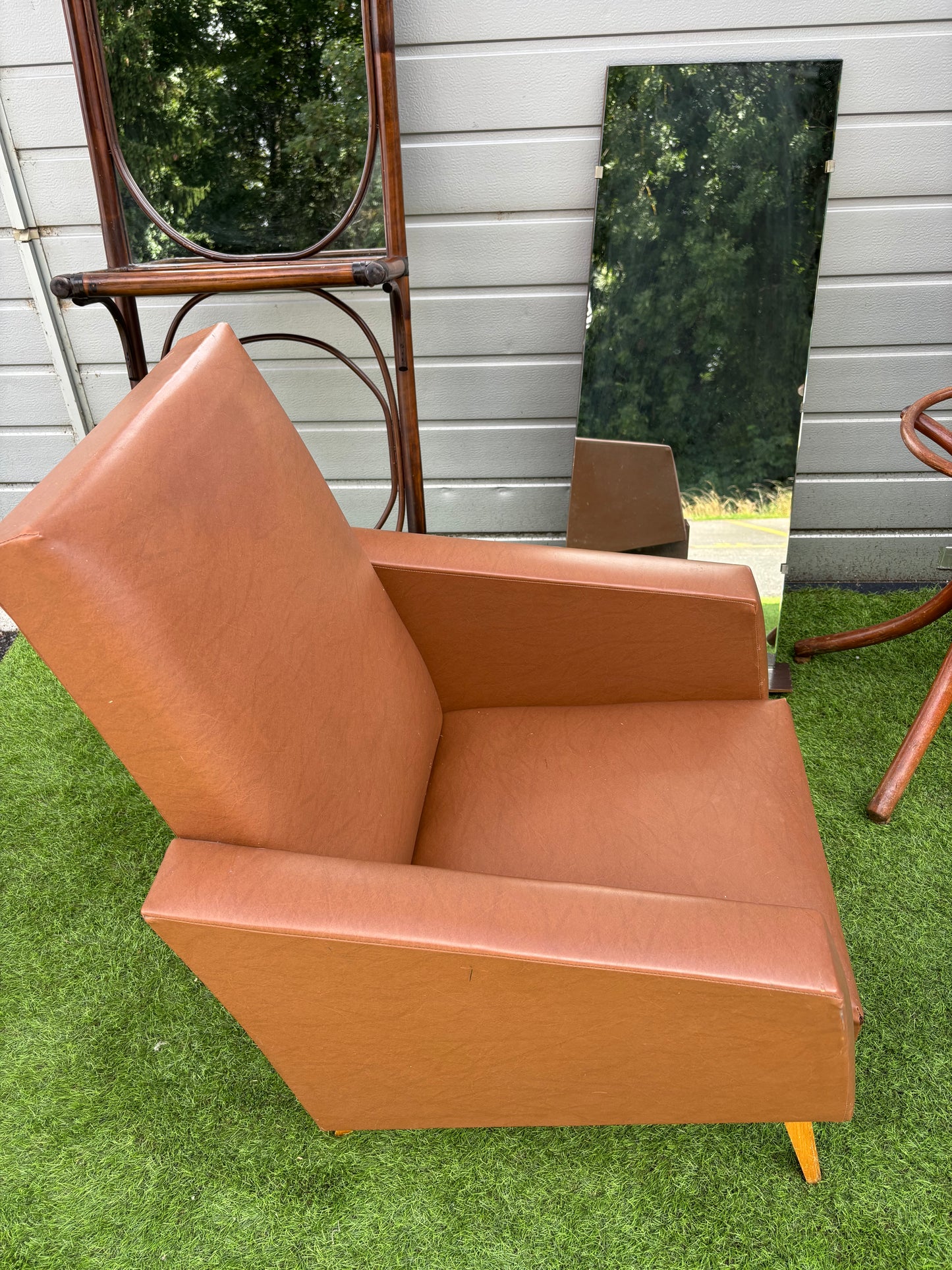 Fauteuil club vintage Camel
Années 50
