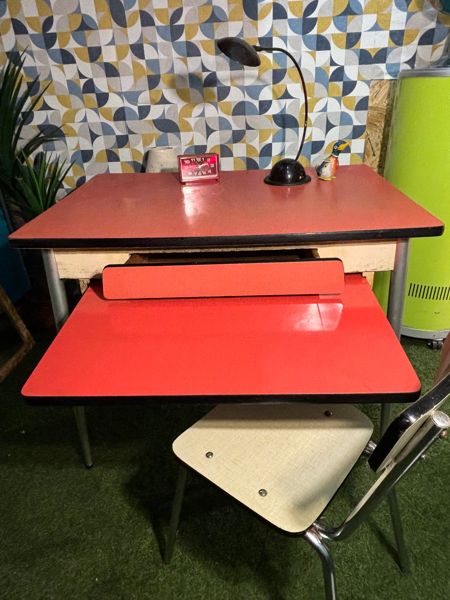 Table formica bicolore