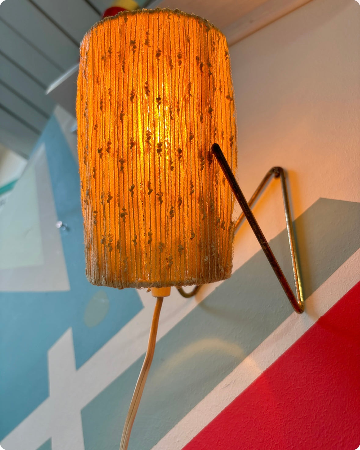Lampe chevet Cocotte 50’S