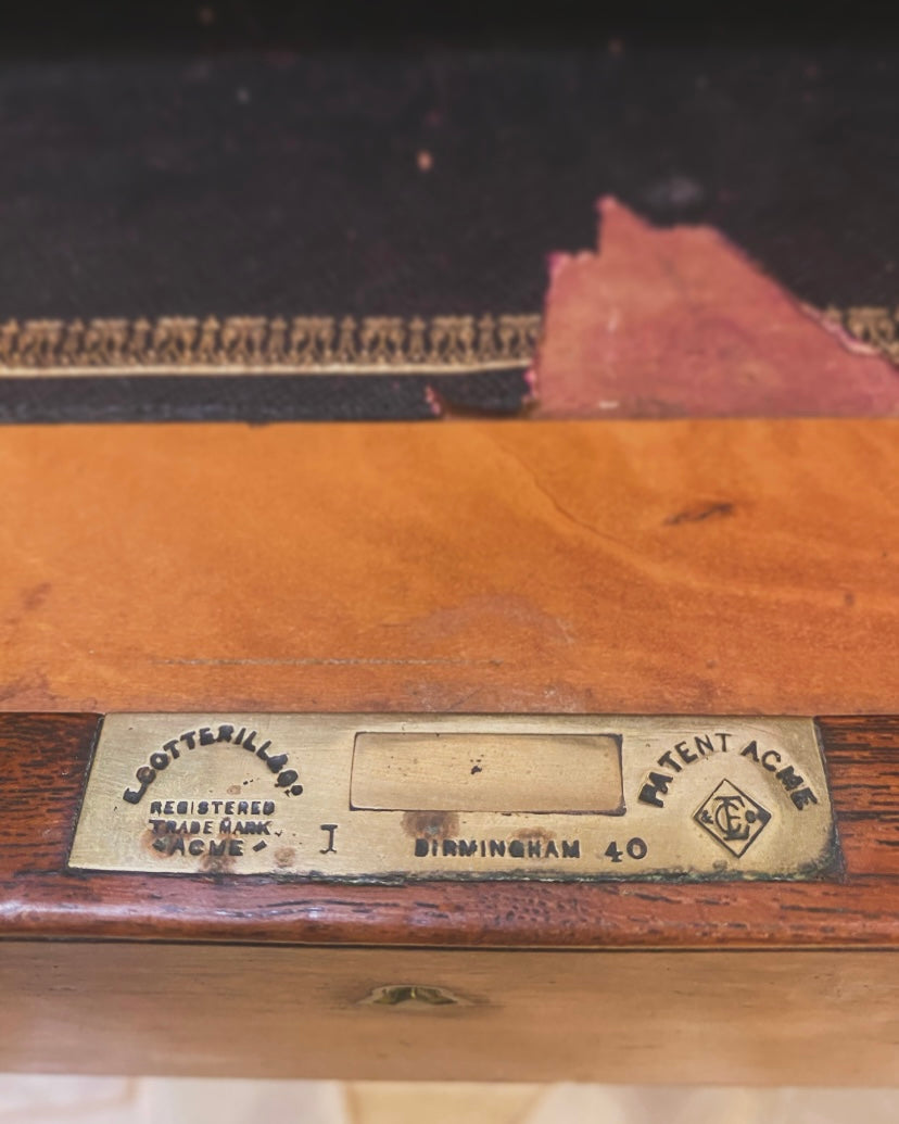 Coffre militaire du 19ème siècle