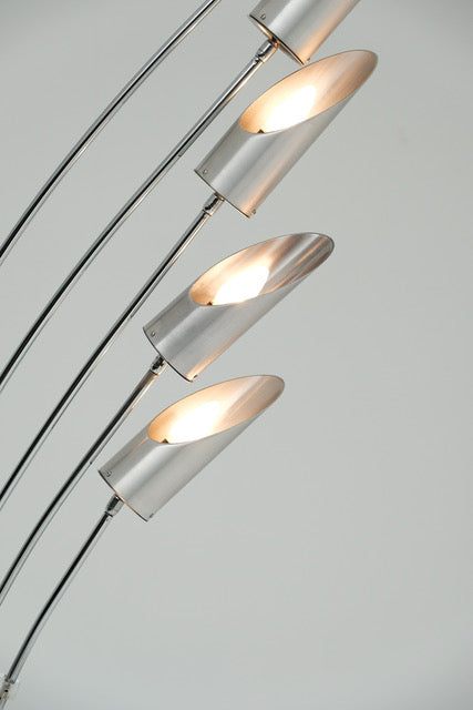 Lights Chrome Metal And Lucite, 1960s