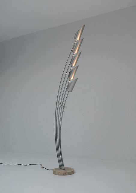 Lights Chrome Metal And Lucite, 1960s
