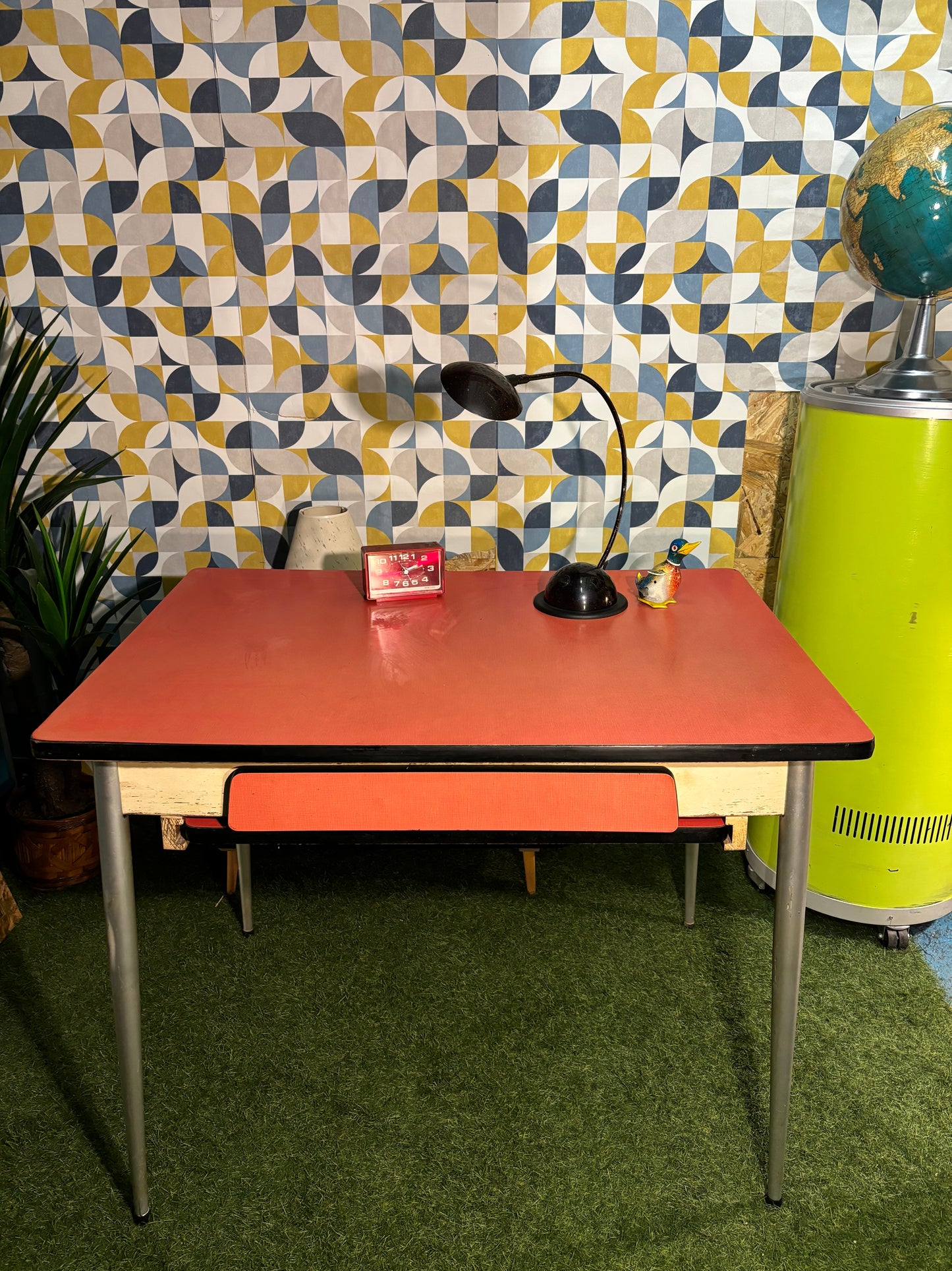 Table formica bicolore