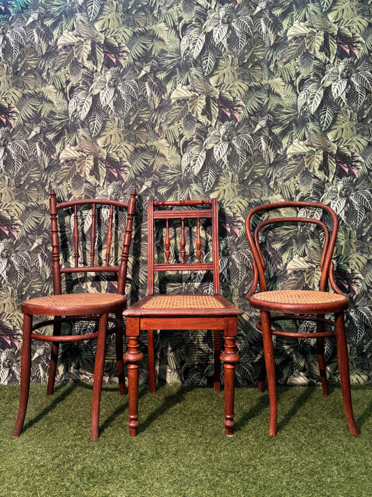 Lot 3 Chaises bistrot