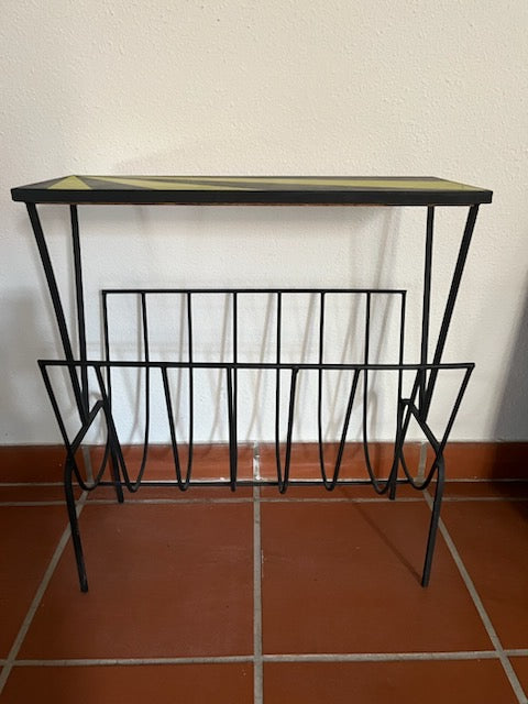 Porte-revues Rétro yellow black